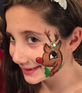 The Inside Scoop on All Things Frozen at Disneyland  Christmas face  painting, Face painting easy, Reindeer face paint